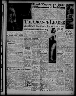 Primary view of object titled 'The Orange Leader (Orange, Tex.), Vol. 54, No. 123, Ed. 1 Thursday, May 23, 1957'.