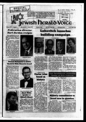 Primary view of object titled 'Jewish Herald-Voice (Houston, Tex.), Vol. 69, No. 7, Ed. 1 Thursday, May 12, 1977'.