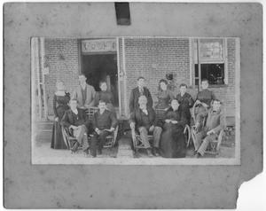 Primary view of object titled '[The family of Helen Edmunds Moore around 1890]'.