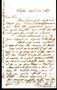 Letter: [Letter from C. Medains to Mr. Rice - April 24, 1867]