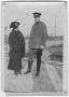 Photograph: [Col. Hugh B. Moore in uniform with Helen Edmunds Moore in 1919]