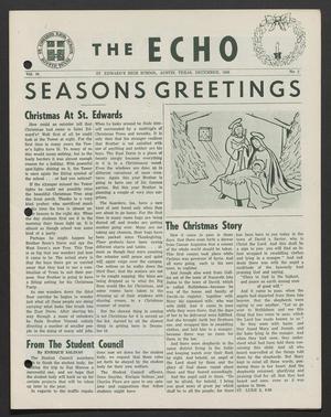 The Echo (Austin, Tex.), Vol. 16, No. 2, Ed. 1 Monday, December 1, 1958