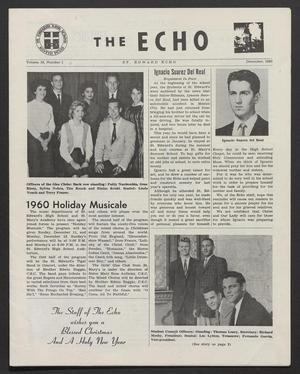 The Echo (Austin, Tex.), Vol. 19, No. 1, Ed. 1 Thursday, December 1, 1960