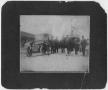 Photograph: [Colonel Hugh Benton Moore, Captain A. B. Wolvin and others at the Te…