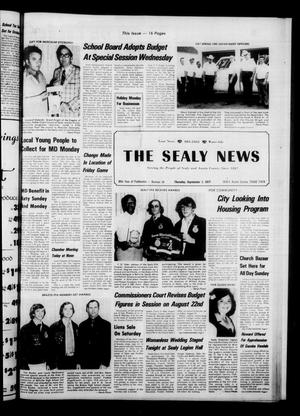 Primary view of The Sealy News (Sealy, Tex.), Vol. 90, No. 24, Ed. 1 Thursday, September 1, 1977