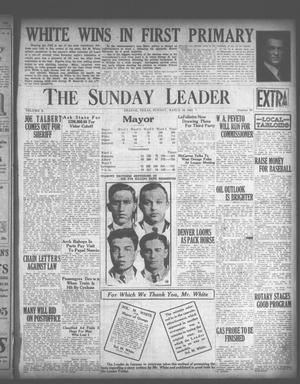 Primary view of object titled 'The Daily Leader (Orange, Tex.), Vol. 10, No. 64, Ed. 1 Sunday, March 16, 1924'.