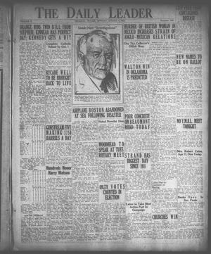 Primary view of object titled 'The Daily Leader (Orange, Tex.), Vol. 10, No. 184, Ed. 1 Monday, August 4, 1924'.