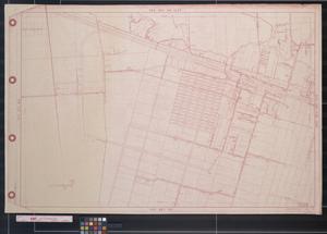 Primary view of object titled '[Map of Hitchcock subdivisions: West Neville, S. McArthur, Stewart, Schiro]'.