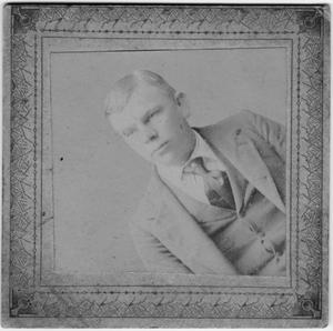 Primary view of object titled '[A portrait of Bob Wedell]'.