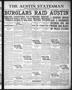 Thumbnail image of item number 1 in: 'The Austin Statesman (Austin, Tex.), Vol. 50, No. 217, Ed. 1 Tuesday, January 3, 1922'.