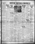 Newspaper: Denton Record-Chronicle (Denton, Tex.), Vol. 30, No. 267, Ed. 1 Monda…