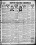 Primary view of Denton Record-Chronicle (Denton, Tex.), Vol. 30, No. 291, Ed. 1 Monday, July 20, 1931