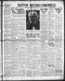 Newspaper: Denton Record-Chronicle (Denton, Tex.), Vol. 30, No. 305, Ed. 1 Wedne…
