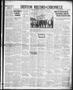 Newspaper: Denton Record-Chronicle (Denton, Tex.), Vol. 31, No. 33, Ed. 1 Tuesda…