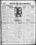 Newspaper: Denton Record-Chronicle (Denton, Tex.), Vol. 31, No. 57, Ed. 1 Tuesda…