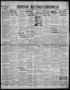 Newspaper: Denton Record-Chronicle (Denton, Tex.), Vol. 31, No. 154, Ed. 1 Wedne…