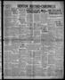 Newspaper: Denton Record-Chronicle (Denton, Tex.), Vol. 31, No. 183, Ed. 1 Tuesd…