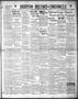 Primary view of Denton Record-Chronicle (Denton, Tex.), Vol. 33, No. 188, Ed. 1 Wednesday, March 21, 1934