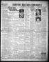 Newspaper: Denton Record-Chronicle (Denton, Tex.), Vol. 35, No. 64, Ed. 1 Monday…