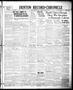 Primary view of Denton Record-Chronicle (Denton, Tex.), Vol. 36, No. 11, Ed. 1 Thursday, August 27, 1936