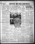 Thumbnail image of item number 1 in: 'Denton Record-Chronicle (Denton, Tex.), Vol. 36, No. 136, Ed. 1 Wednesday, January 20, 1937'.