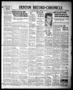 Newspaper: Denton Record-Chronicle (Denton, Tex.), Vol. 36, No. 278, Ed. 1 Monda…