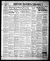 Newspaper: Denton Record-Chronicle (Denton, Tex.), Vol. 37, No. 55, Ed. 1 Monday…