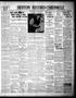 Newspaper: Denton Record-Chronicle (Denton, Tex.), Vol. 37, No. 81, Ed. 1 Wednes…