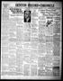 Primary view of Denton Record-Chronicle (Denton, Tex.), Vol. 37, No. 99, Ed. 1 Wednesday, December 8, 1937