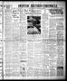 Newspaper: Denton Record-Chronicle (Denton, Tex.), Vol. 37, No. 112, Ed. 1 Thurs…