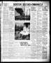 Primary view of Denton Record-Chronicle (Denton, Tex.), Vol. 37, No. 135, Ed. 1 Wednesday, January 19, 1938