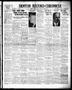 Newspaper: Denton Record-Chronicle (Denton, Tex.), Vol. 37, No. 196, Ed. 1 Thurs…