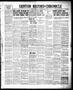 Newspaper: Denton Record-Chronicle (Denton, Tex.), Vol. 37, No. 212, Ed. 1 Tuesd…