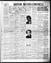 Newspaper: Denton Record-Chronicle (Denton, Tex.), Vol. 37, No. 245, Ed. 1 Frida…
