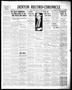 Newspaper: Denton Record-Chronicle (Denton, Tex.), Vol. 37, No. 271, Ed. 1 Monda…