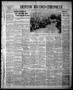 Primary view of Denton Record-Chronicle (Denton, Tex.), Vol. 37, No. 279, Ed. 1 Wednesday, July 6, 1938