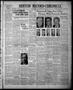 Newspaper: Denton Record-Chronicle (Denton, Tex.), Vol. 37, No. 281, Ed. 1 Frida…