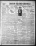 Newspaper: Denton Record-Chronicle (Denton, Tex.), Vol. 38, No. 3, Ed. 1 Thursda…