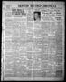 Newspaper: Denton Record-Chronicle (Denton, Tex.), Vol. 38, No. 13, Ed. 1 Tuesda…