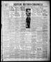 Newspaper: Denton Record-Chronicle (Denton, Tex.), Vol. 38, No. 75, Ed. 1 Thursd…