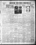 Newspaper: Denton Record-Chronicle (Denton, Tex.), Vol. 38, No. 81, Ed. 1 Thursd…