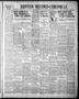 Primary view of Denton Record-Chronicle (Denton, Tex.), Vol. 38, No. 86, Ed. 1 Wednesday, November 23, 1938