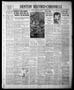 Newspaper: Denton Record-Chronicle (Denton, Tex.), Vol. 38, No. 91, Ed. 1 Tuesda…