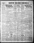 Newspaper: Denton Record-Chronicle (Denton, Tex.), Vol. 38, No. 92, Ed. 1 Wednes…