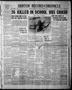 Newspaper: Denton Record-Chronicle (Denton, Tex.), Vol. 38, No. 93, Ed. 1 Thursd…