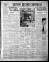 Newspaper: Denton Record-Chronicle (Denton, Tex.), Vol. 38, No. 113, Ed. 1 Satur…