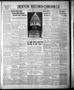 Newspaper: Denton Record-Chronicle (Denton, Tex.), Vol. 38, No. 117, Ed. 1 Thurs…