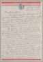 Letter: [Letter from Joe Davis to Catherine Davis - October 29, 1944]