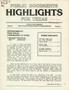 Journal/Magazine/Newsletter: Public Documents Highlights for Texas, Volume 3, Number 2, Fall 1982