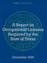 Report: A Report on Occupational Licenses Required by the State of Texas